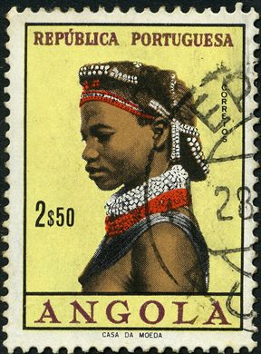Angola (Colonia Portuguesa) - 1961 - Raparigas de Angola - 2Esc50