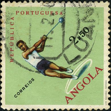 Angola (Colonia Portuguesa) - 1962 - Desporto - 2Esc50