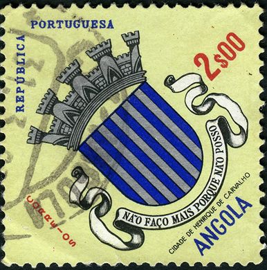 Angola (Colonia Portuguesa) - 1963 - Brasoes de Cidades - 0.30Esc