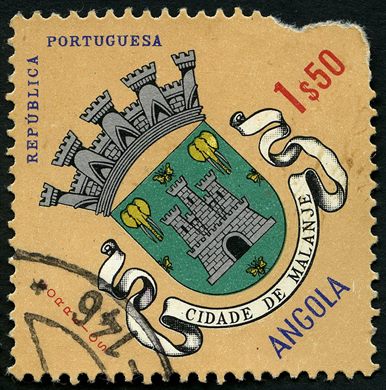 Angola (Colonia Portuguesa) - 1963 - Brasoes de Cidades - 0.10Esc