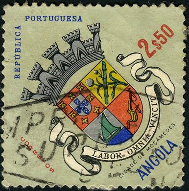 Angola (Colonia Portuguesa) - 1963 - Brasoes de Cidades - 1Esc50