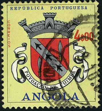 Angola (Colonia Portuguesa) - 1963 - Brasoes de Cidades - 4Esc
