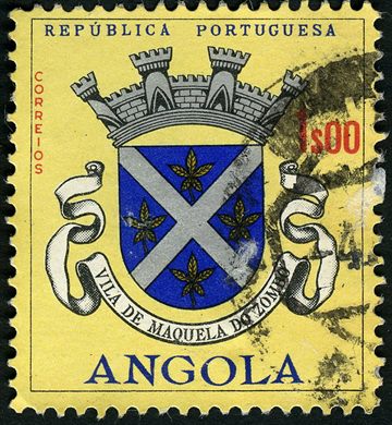 Angola (Colonia Portuguesa) - 1963 - Escudos de Armas - Vila de Maquela do Zombo - 1Esc