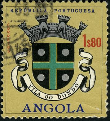 Angola (Colonia Portuguesa) - 1963 - Escudos de Armas - Vila do Dondo - 1Esc80