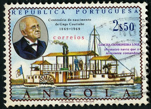Angola (Colonia Portuguesa) - 1969 - Centenario Nascimento Gago Coutinho - 2Esc50