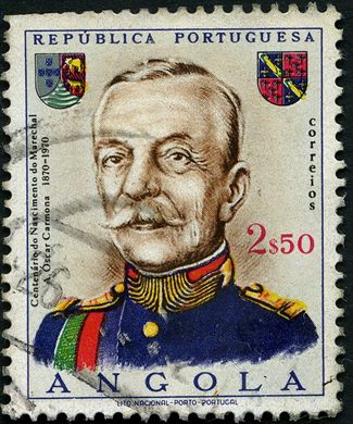 Angola (Colonia Portuguesa) - 1970 - Centenario Nascimento Marechal Oscar Carmona - 2Esc50