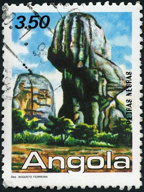 Angola - 1984 - Paisagens - Pedras Negras - 3.50Kz