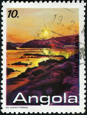 Angola - 1984 - Paisagens - Litoral de Luanda - 10Kz