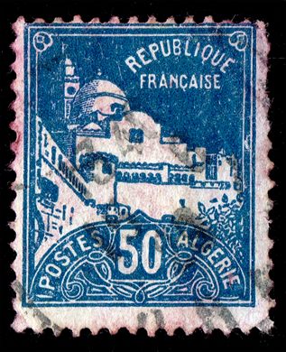 Argelia (Colonia Francesa) - 1926 - Vistas de Argel - 50C
