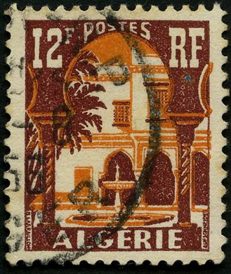 Argelia (Colonia Francesa) - 1954 - Museu do Bardo - 12F