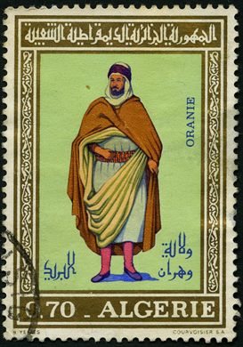 Argelia - 1967 - Trajes Regionais - 0F70