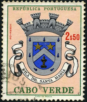 Cabo Verde (Colonia Portuguesa) - 1961 - Brasoes de Cidades - 2Esc50