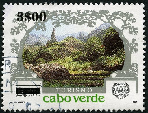 Cabo Verde - 1987 - Turismo Sobrecarga - 3Esc