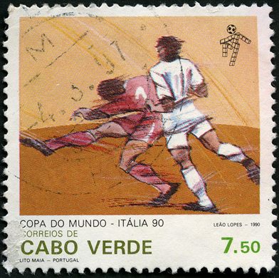Cabo Verde - 1990 - Copa do Mundo Italia 90 - 7ECV50