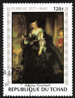 Chade - 1972 - Pintura Rubens Helene Fourment - 120F