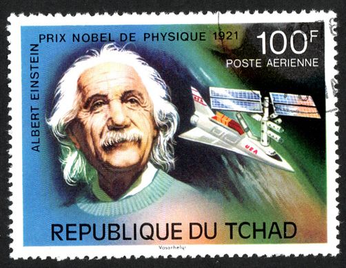 Chade - 1976 - Premio Nobel Albert Einstein Fisica 1921 - 100F