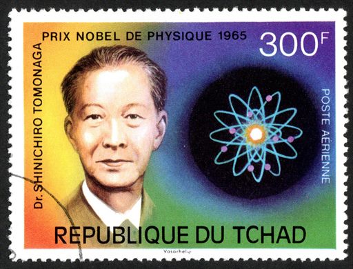 Chade - 1976 - Premio Nobel Shinichiro Tomonaga Fisica 1965 - 300F