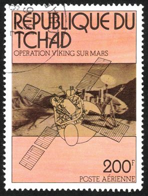 Chade - 1977 - Operacao Viking em Marte - 200F