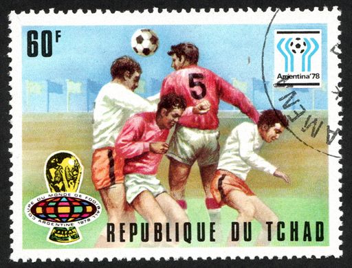 Chade - 1978 - Copa do Mundo Argentina - 60F