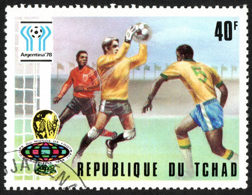 Chade - 1978 - Copa do Mundo Argentina - 40F