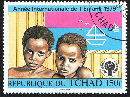 Chade - 1979 - Ano Internacional da Crianca - 150F