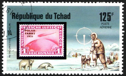 Chade - 1981 - Retrospectiva Zeppelin Polarfahrt 1931 - 125F