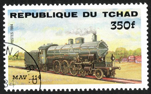 Chade - 1984 - Locomotivas MAV 114 - 350F
