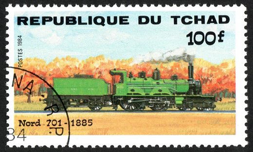 Chade - 1984 - Locomotivas Nord 701 1885 - 100F