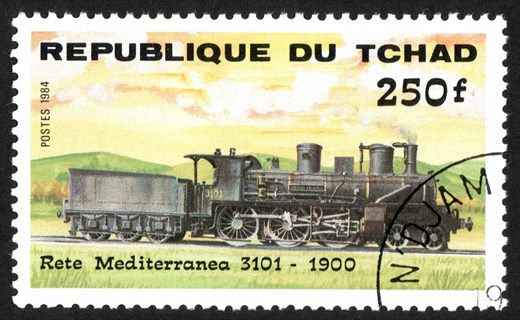 Chade - 1984 - Locomotivas Rete Mediterranea 3101 1900 - 250F