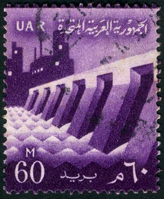 Egito (Republica Arabe Unida) - Egito - 1959 - Simbolos Nacionais - 60M