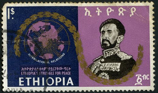Etiopia - 1962 - Luta pela Paz Relacoes Internacionais - 1Dollar mais 6C