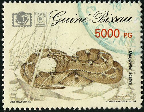 Guine-Bissau - 1994 - Cobras - 5000PG