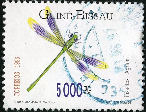 Guine-Bissau - 1996 - Insectos - 5000PG