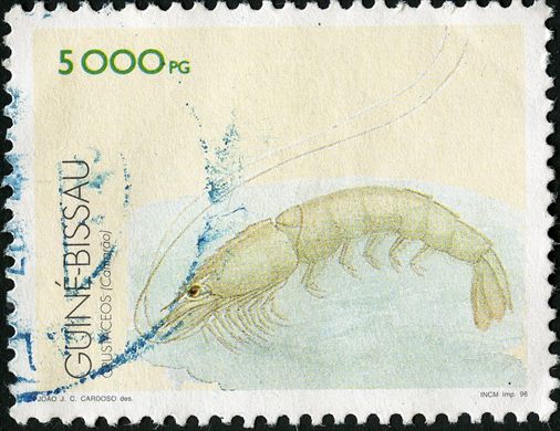 Guine-Bissau - 1996 - Crustaceos - 5000PG