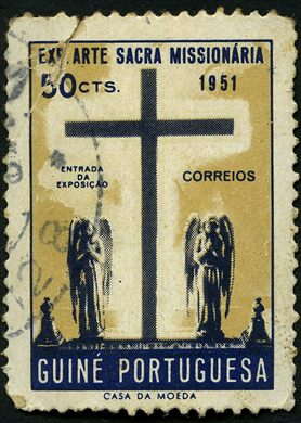 Guine Portuguesa (Colonia) - 1951 - Exposicao Arte Sacra Missionaria - 50C
