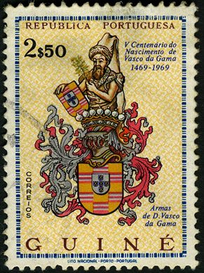 Guine Portuguesa (Colonia) - 1969 - V Centenario Nascimento Vasco da Gama - 2Esc50