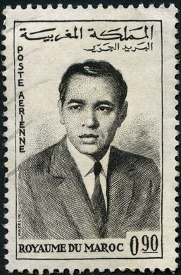 Marrocos - 1962 - Rei Hassan II Correio Aereo - 0DH90