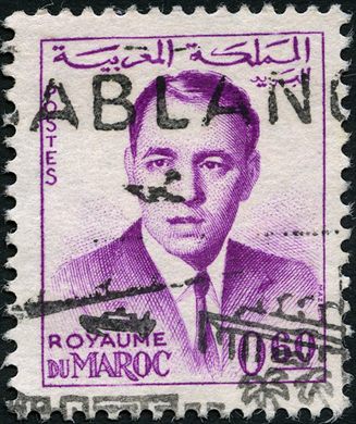 Marrocos - 1962 - Rei Hassan II - 0DH60