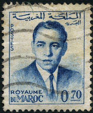 Marrocos - 1962 - Rei Hassan II - 0DH70