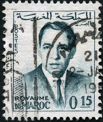 Marrocos - 1962 - Rei Hassan II - 0DH15