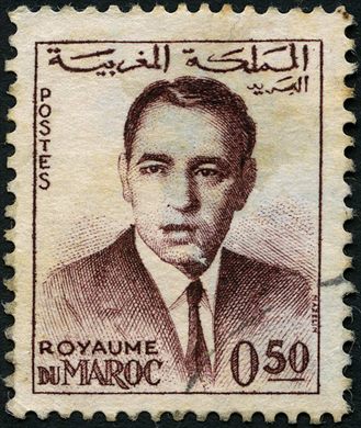 Marrocos - 1962 - Rei Hassan II - 0DH50