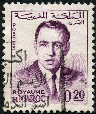 Marrocos - 1962 - Rei Hassan II - 0DH20