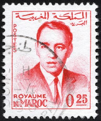 Marrocos - 1962 - Rei Hassan II - 0DH25