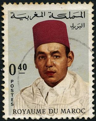 Marrocos - 1968 - Rei Hassan II - 0DH40