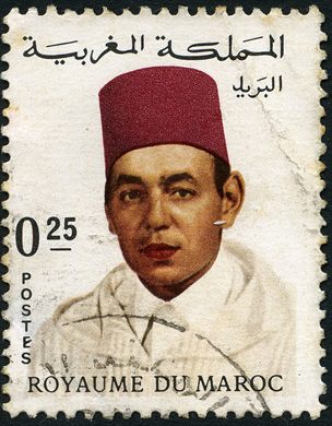 Marrocos - 1968 - Rei Hassan II - 0DH25