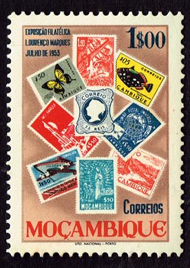 Mocambique (Colonia Portuguesa) - 1953 - Exposicao Filatelica Lourenco Marques - 1Esc