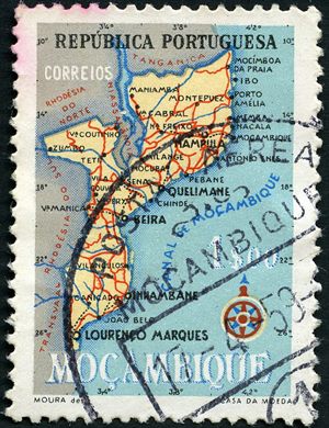 Mocambique (Colonia Portuguesa) - 1954 - Mapa de Mocambique - 1Esc