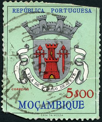 Mocambique (Colonia Portuguesa) - 1961 - Brasoes das Cidades - 5Esc