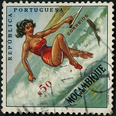Mocambique (Colonia Portuguesa) - 1963 - Desportos Nauticos - 0Esc50