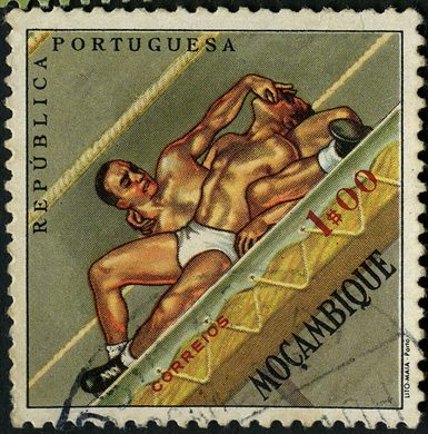 Mocambique (Colonia Portuguesa) - 1963 - Desportos - 1Esc